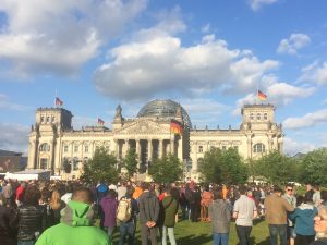 Eröffnungsgottesdienst am Reichstag