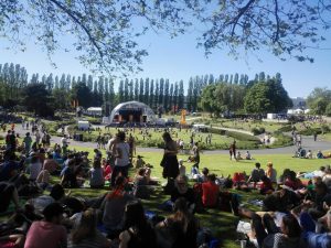 Sommergarten auf dem Kirchentag