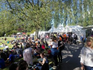 Sommergarten auf dem Kirchentag