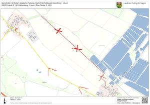 Umleitung Hakenberg Linum